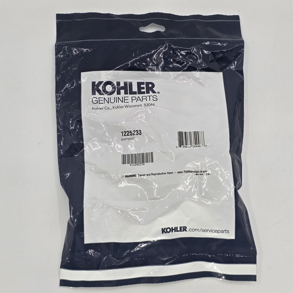 Kohler Shower Valve Replacement  Adapter Kit Original Packaging Genuine 1225233